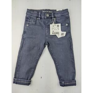 Zara Blue Skinny Jeans 9-12 Months
